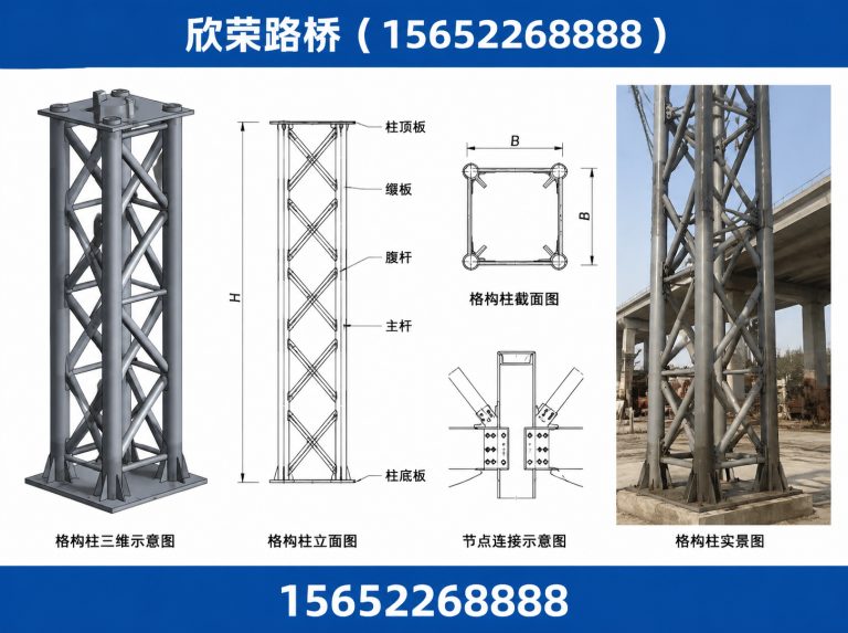 肃宁县路桥钢结构展示图